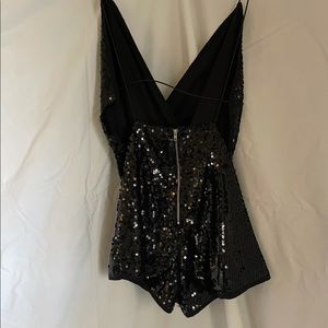 Sequined Romper